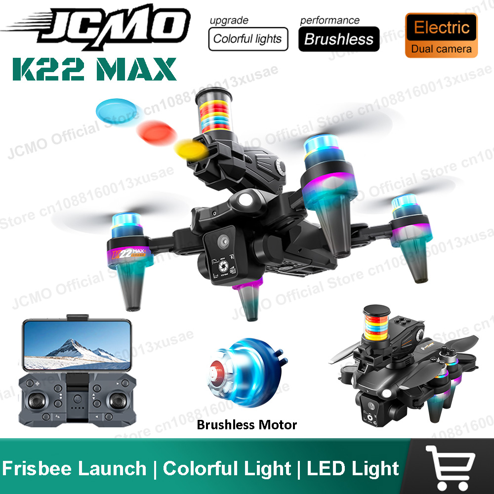 Drone Racing Camera - โดรน JCMO K22 MAX แบบจับปล่อยได้ พร้อมกล้อง