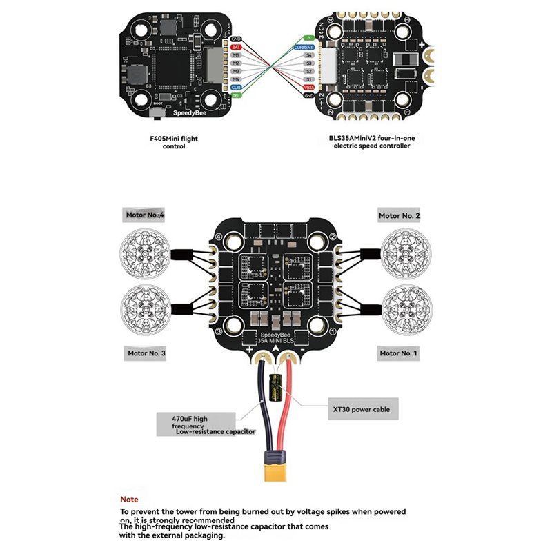 B92B สำหรับ SpeedyBee F405 Min - Drone Racing Flight Controller บทวิจารณ์และราคา