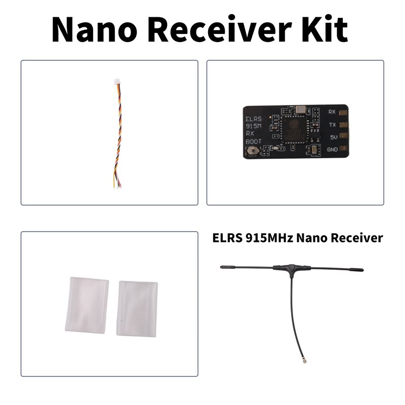 B05C-ELRS NANO 915Mhz ตัวรับสั - Drone Racing Receiver บทวิจารณ์และราคา